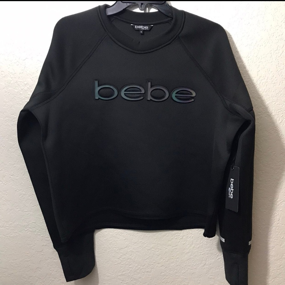 Bebe Sport Black sweater SZ:XL